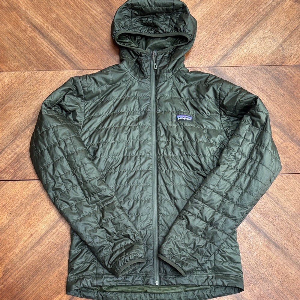 Patagonia Men's Olive Nano Puff Jacket